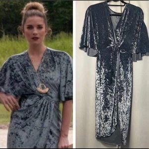 Alexis Rose Zara velvet dress 💎